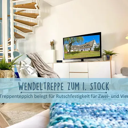 Апартаменты Holla Boddenfee Im Hoefthus Meerblick Naturstrand Hunde Willkommen