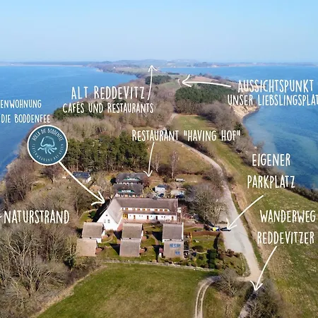 Holla Boddenfee Im Hoefthus Meerblick Naturstrand Hunde Willkommen 公寓 奥特里德维茨