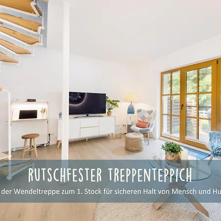 Holla Boddenfee Im Hoefthus Meerblick Naturstrand Hunde Willkommen 奥特里德维茨