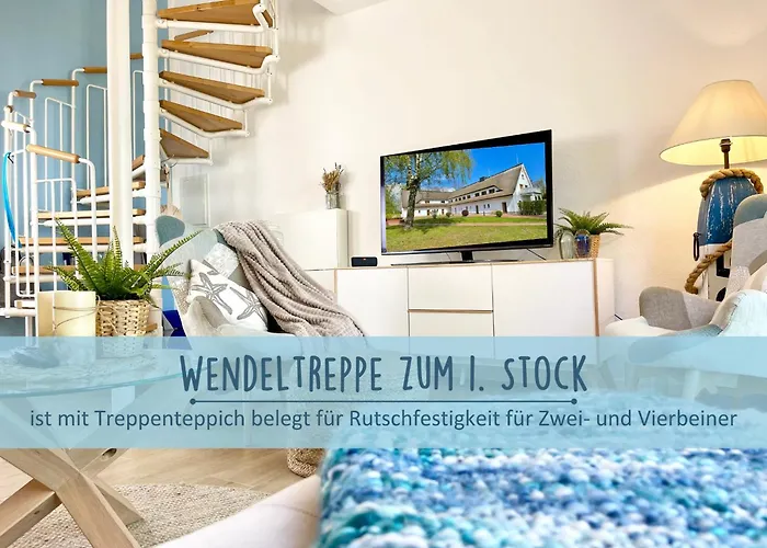 شقة Hoefthus 9 Holla Boddenfee Meerblick Terrasse Mit Hund Geniessen