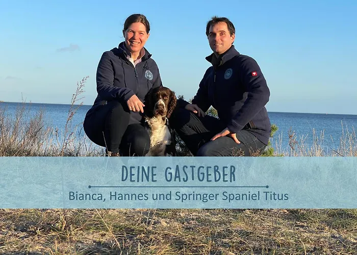 Hoefthus 9 Holla Boddenfee Meerblick Terrasse Mit Hund Geniessen شقة